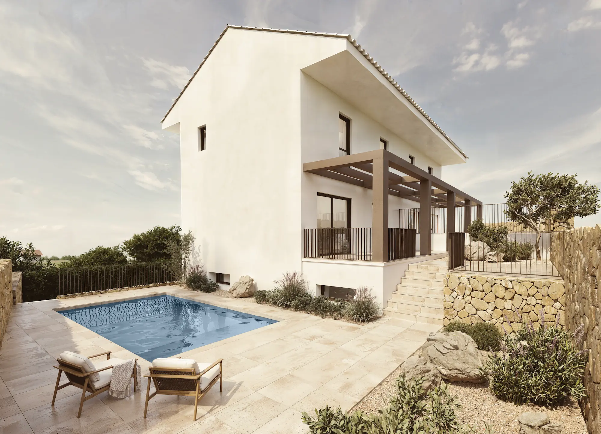 Viviendas con piscina y parcela privada